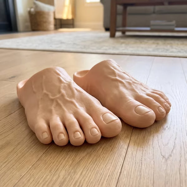 Barefoot Prank Slippers