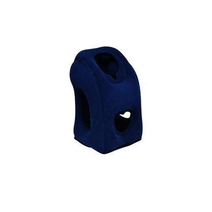 ✈️ 50% OFF! 💨 Inflatable Travel Pillow | 360° Support – Soft Flocking, Quick Inflate, Compact
