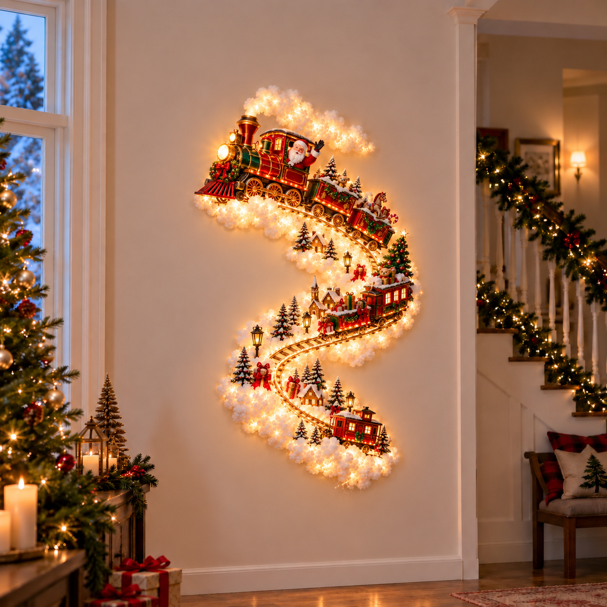 ✨Christmas Magic Trail Wall Light - A Little Christmas Magic, Right on Your Wall✨