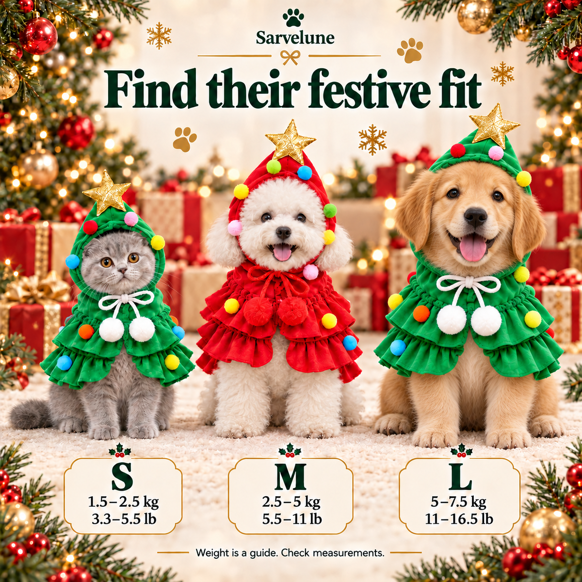 🎁 LIMITED-TIME CHRISTMAS SALE 50% OFF!— Christmas Tree Pet Costumeshu|Christmas Is for Pets Too! 🐾