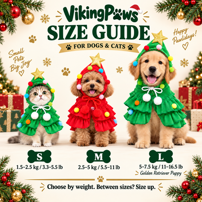 🎁 LIMITED-TIME CHRISTMAS SALE 50% OFF!— Christmas Tree Pet Costumeshu|Christmas Is for Pets Too! 🐾