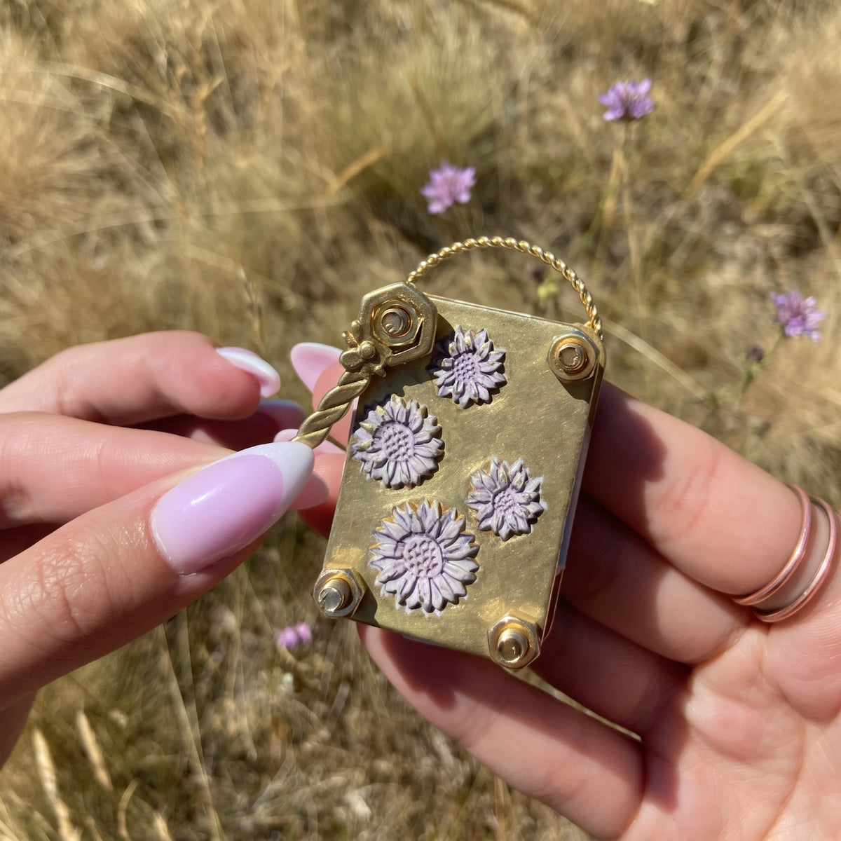 🔥  50% OFF –✨Mini Flower Press | Small Portable Pocket Press
