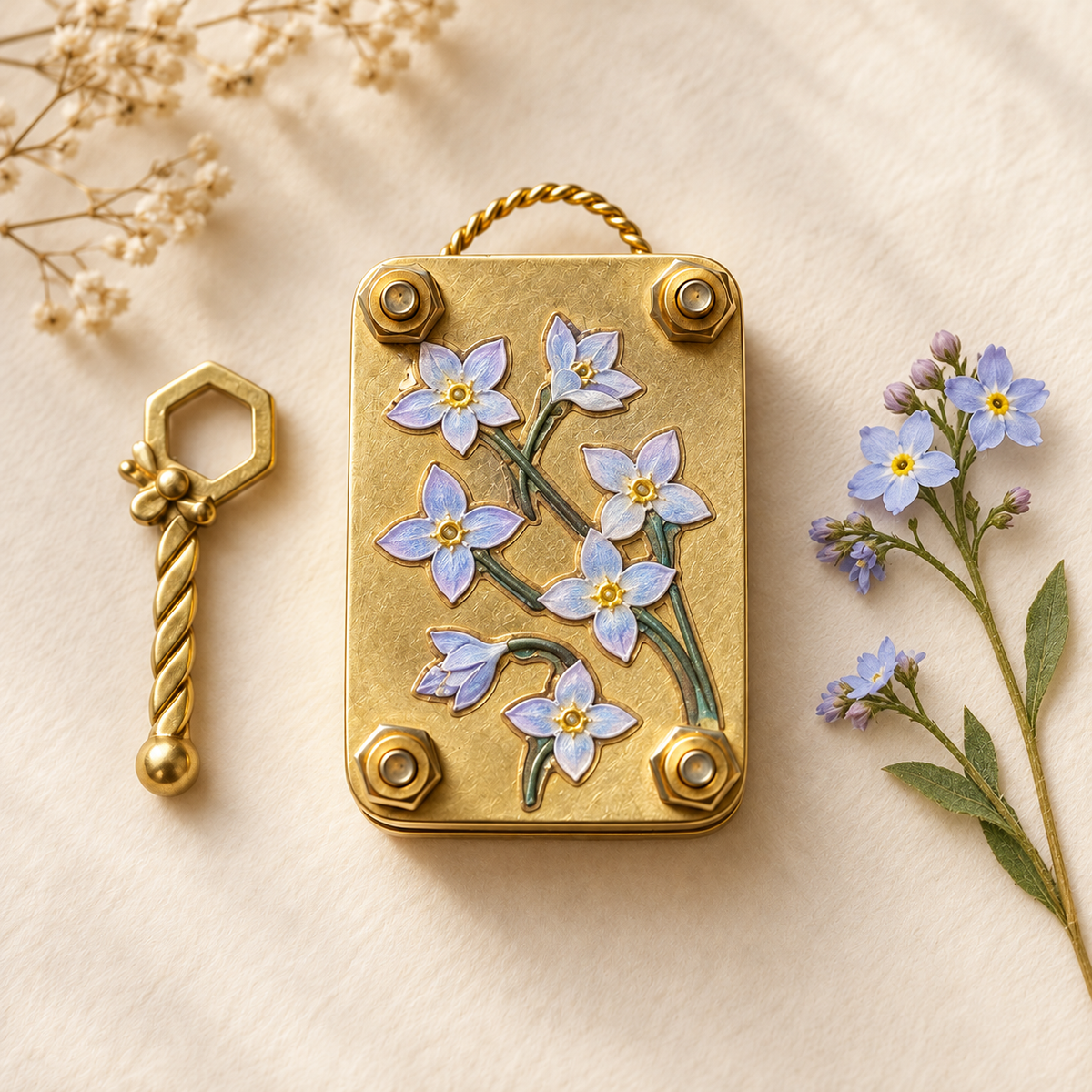 🔥  50% OFF –✨Mini Flower Press | Small Portable Pocket Press
