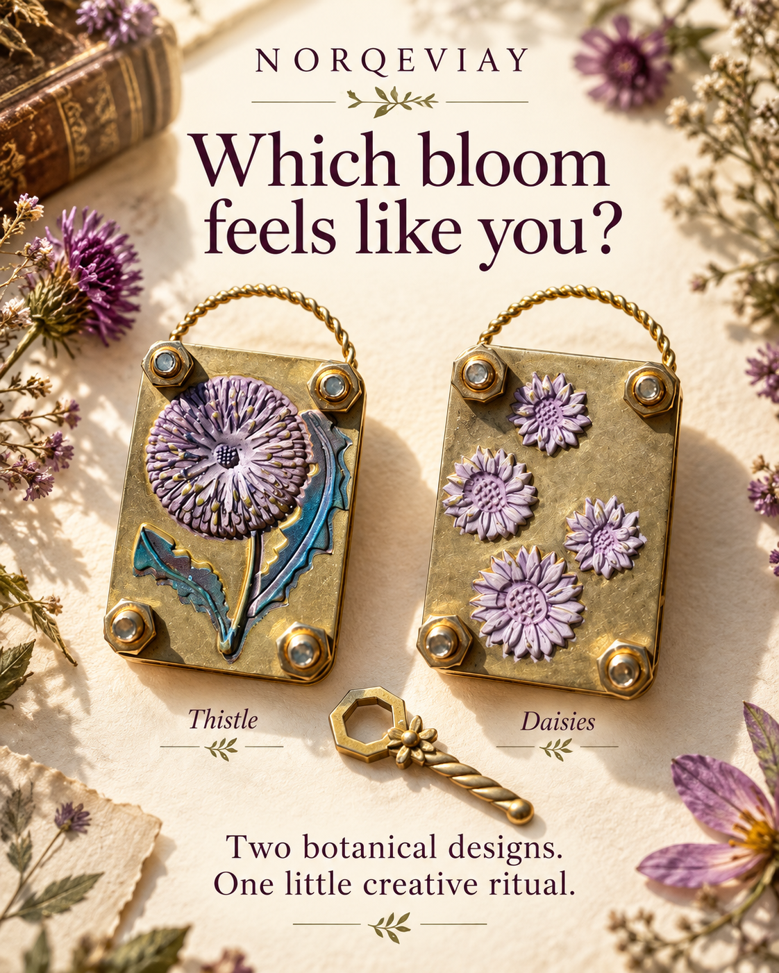 🔥  50% OFF –✨Mini Flower Press | Small Portable Pocket Press